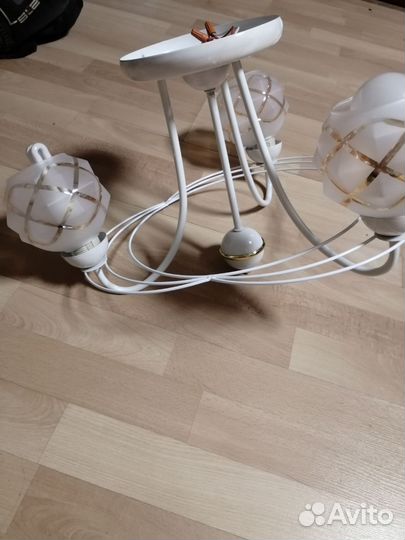 Люстра потолочная бу