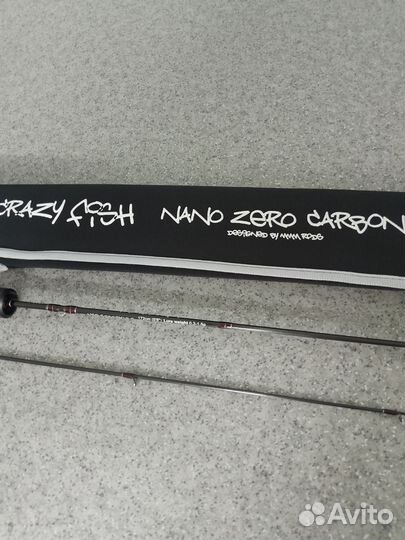 Спининг crazy fish nano zero carbon 0,2-1,5 gr