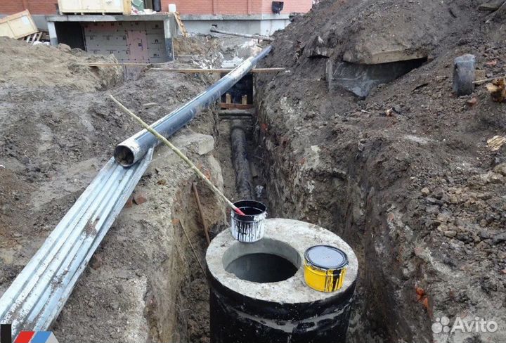 Монтаж систем водоснабжения и водоотведения