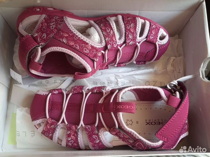 Босоножки geox 35 новые оригинал