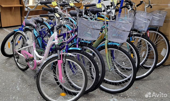 Велосипеды взрослые и детские