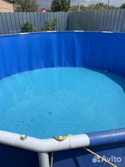 Каркасный бассейн бу 457 на 132