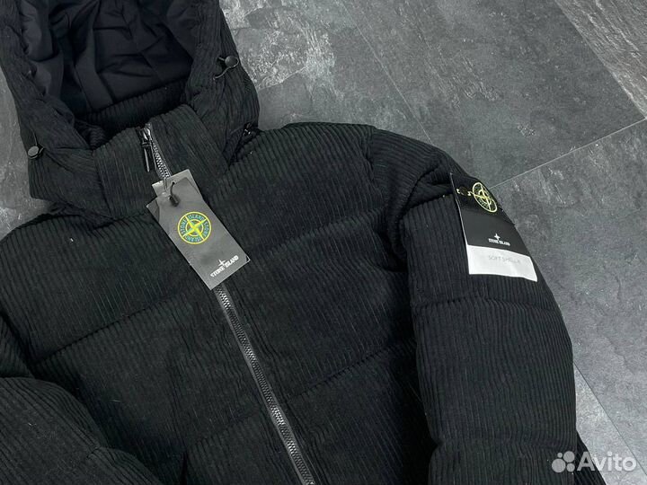 Мужская зимняя куртка пуховик Stone Island