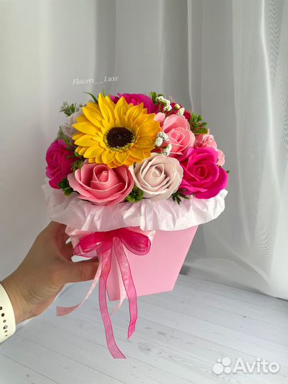 Мыльные цветы