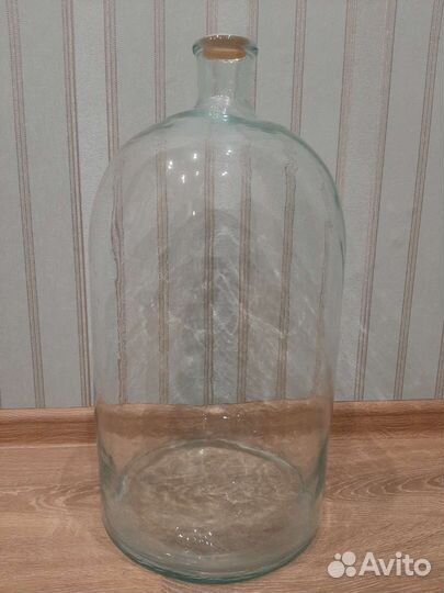 Бутыль стеклянная, 19 л