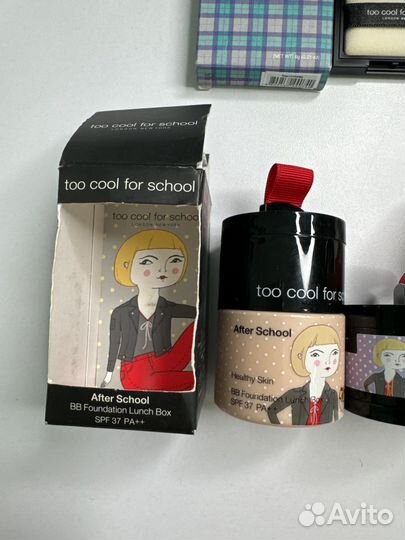 Too cool for school uv cover pact, blusher