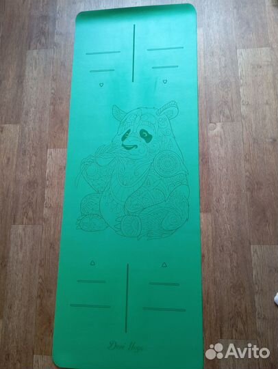 Каучуковый коврик для йоги Devi Yoga в чехле