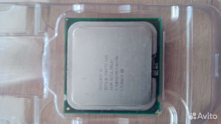 Intel core 2 duo e6600