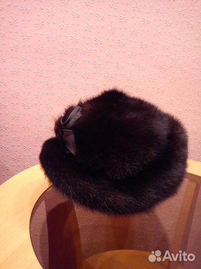 Норковая шляпка раз. 57-58