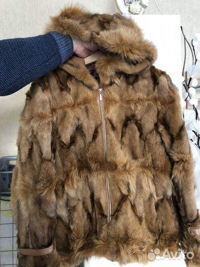 Шуба лисья 46
