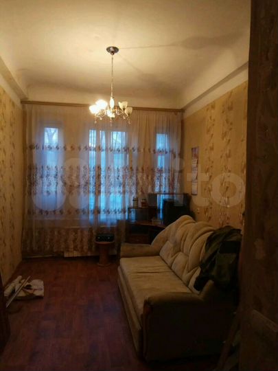 Комната 16 м² в 3-к., 2/2 эт.