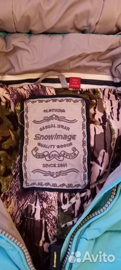 Пуховик женский snowimage