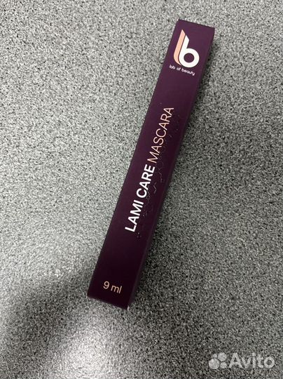 Уходовая тушь для ламинированных ресниц