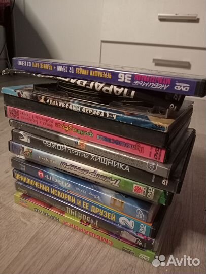 Dvd диски мультфильмы
