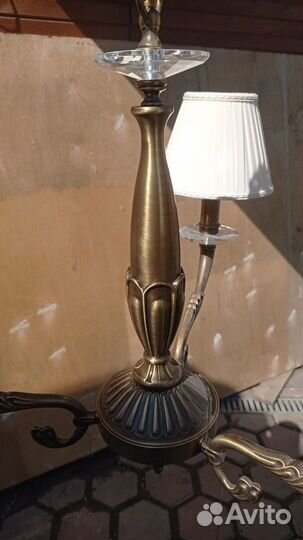 Люстра. Бронза. Италия