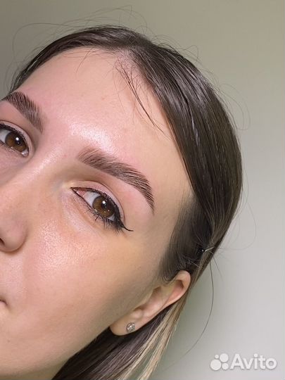 Оформление бровей