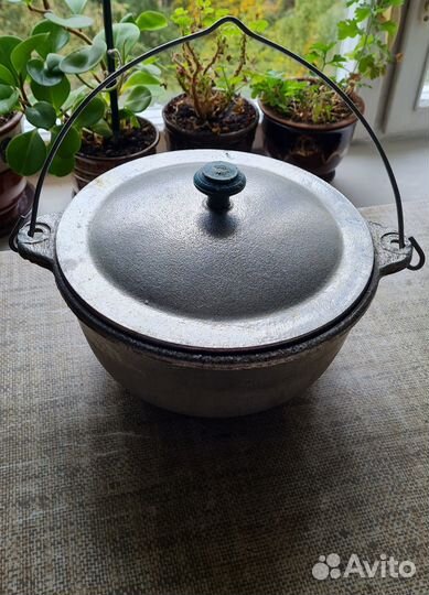 Скороварки, кастрюли и казан из СССР