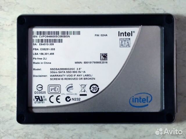 SSD HDD до 500GB 2.5