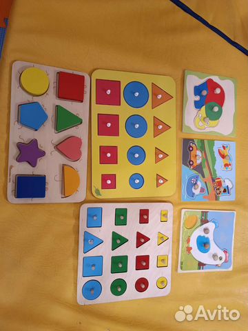 Развивающие деревянные игрушки