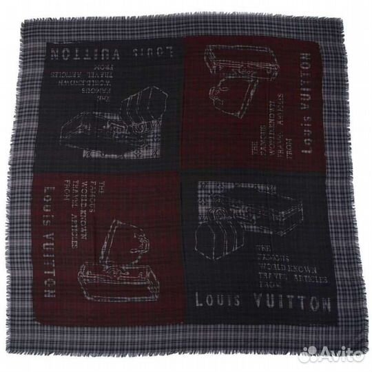 Шаль louis vuitton из мужской коллекции
