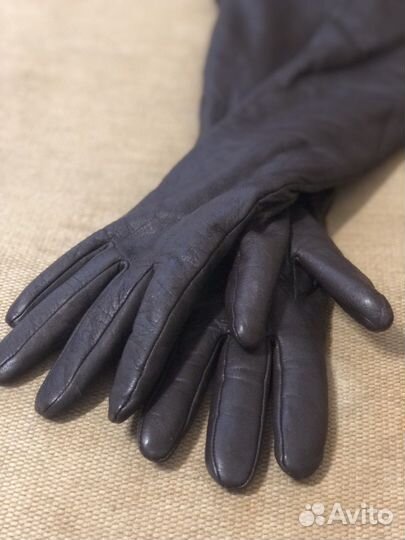 Перчатки женские кожаные 8 размер
