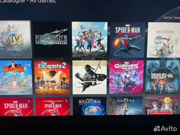 Playstation 5 с дисководом + более 400 игр