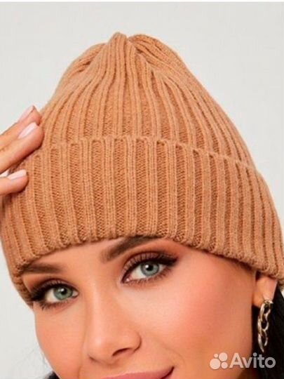 Дубленка костюм вельветовая шапка