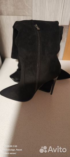 Сапоги женские ботфорты 38