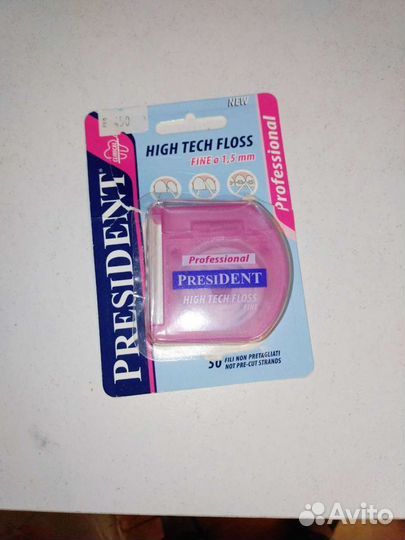 Зубная нить-флосс для брекет систем, протезов