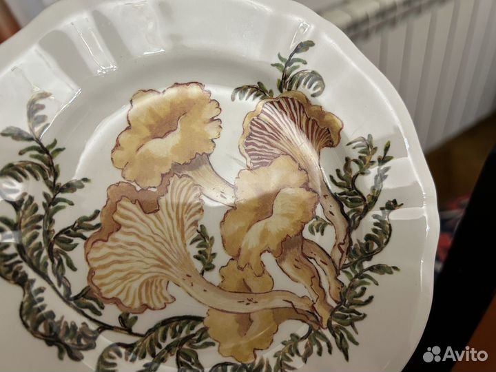 Gien сервиз Франция фаянс серия Chanterelle