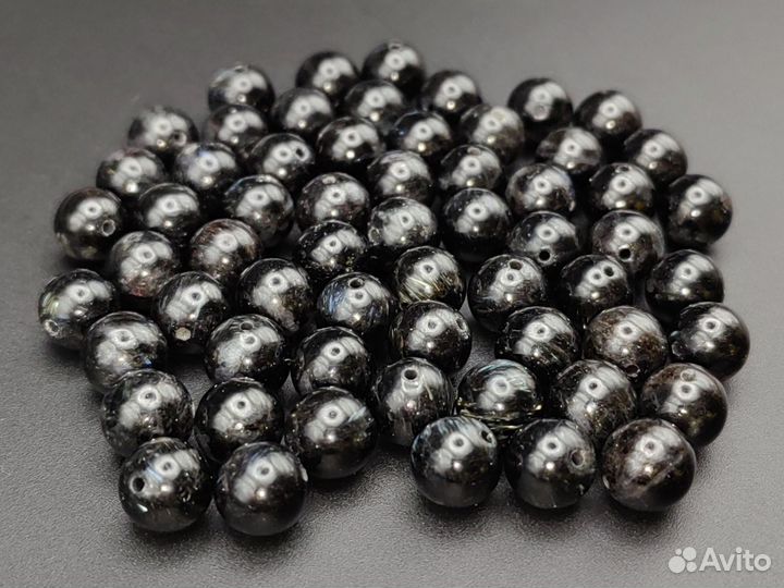 Астрофиллит бусины 8 мм