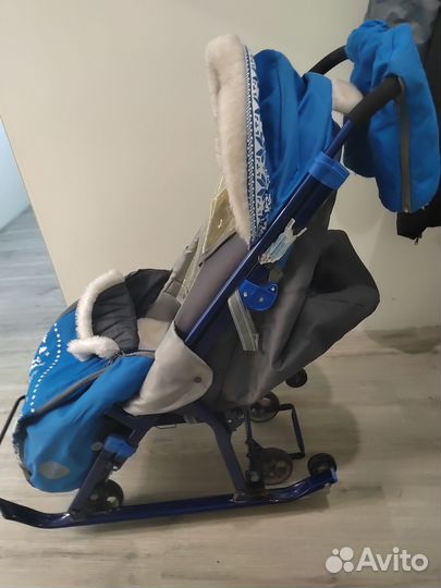 Коляска санки