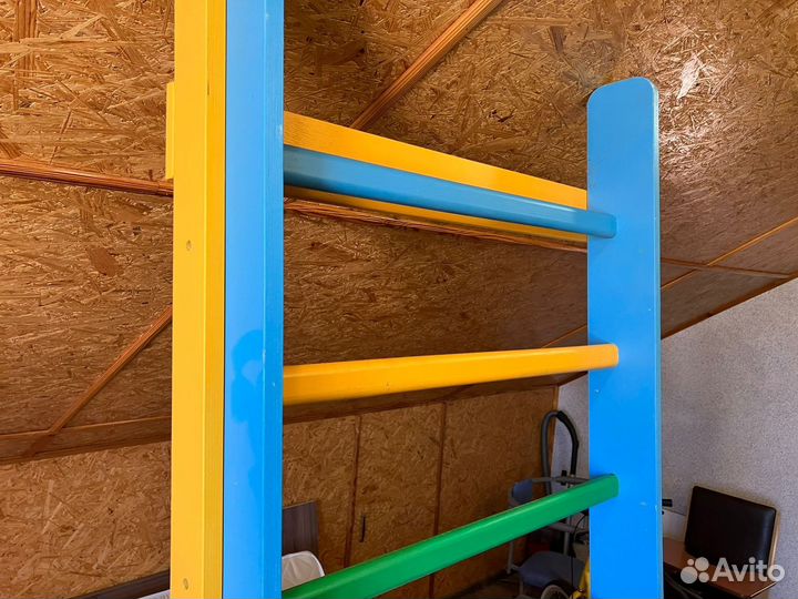 Детская шведская стенка деревянная