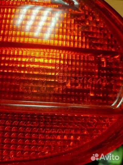 Задние фонари mercedes w210