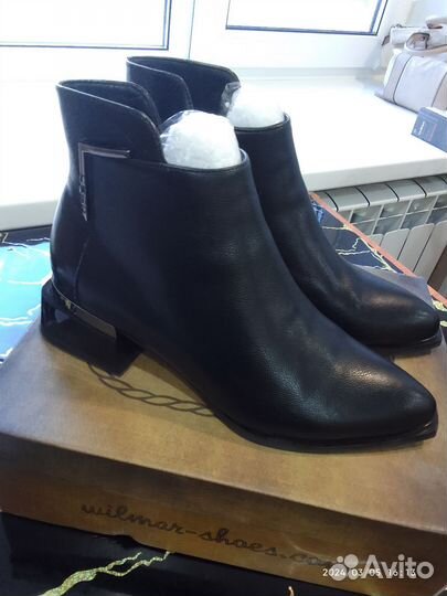 Ботинки женские 38 размер натуральная кожа
