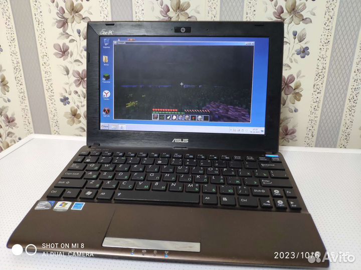 Ноутбук asus 1025C 4гб озу