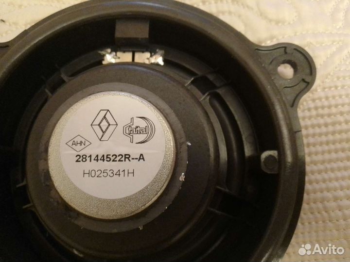 Динамики 13 см renault веста с новой машины штат