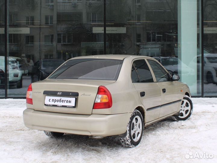 Hyundai Accent 1.5 AT, 2004, 165 409 км