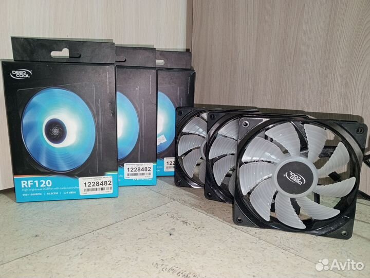 Вентиляторы deepcool RF120 120x120 мм