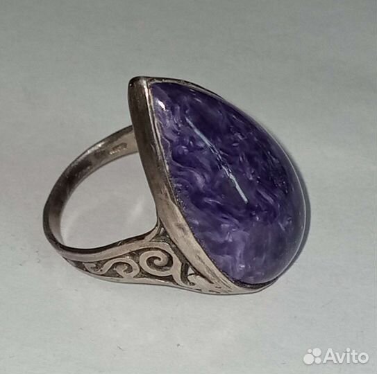 Перстень с Чароитом