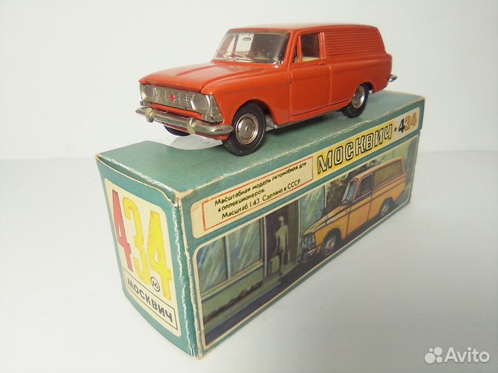 Москвич-434 ранний, 1976-77 г. в идеале, СССР 1:43
