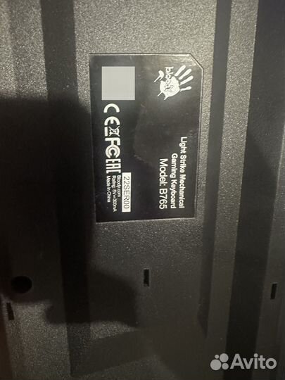 Игровая клавиатура A4Tech Bloody B765 Gray