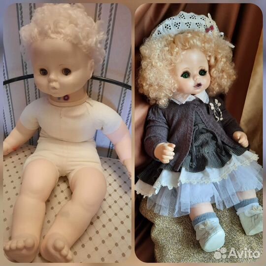 Реставрация старых кукол