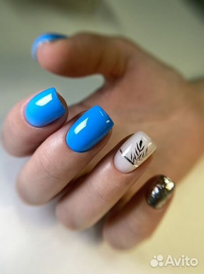 Модель на маникюр+гель-лак