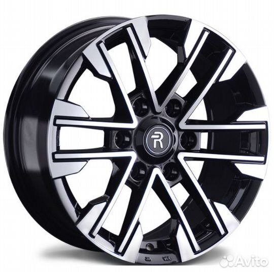 Диски Replay TY310 7.5x18 6*139.7 ET25 DIA106.1 BKF Литой