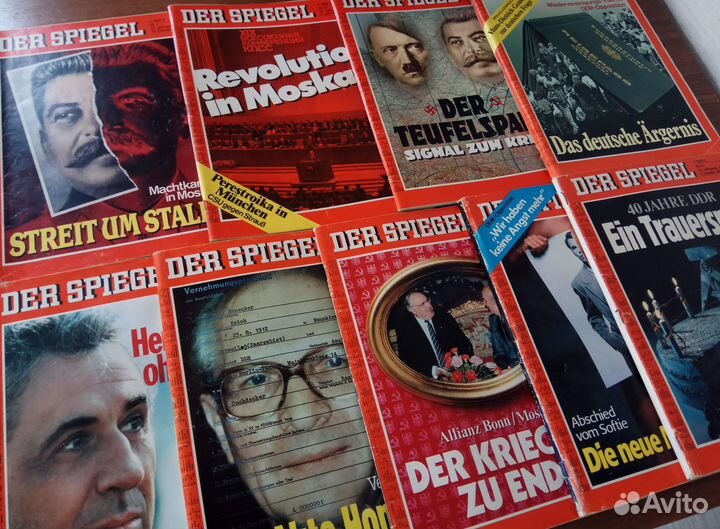 «Новый мир», Der Spiegel и другие журналы до 1995
