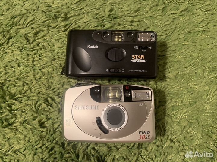 Плёночный фотоаппарат Samsung fino 30, Kodak Star