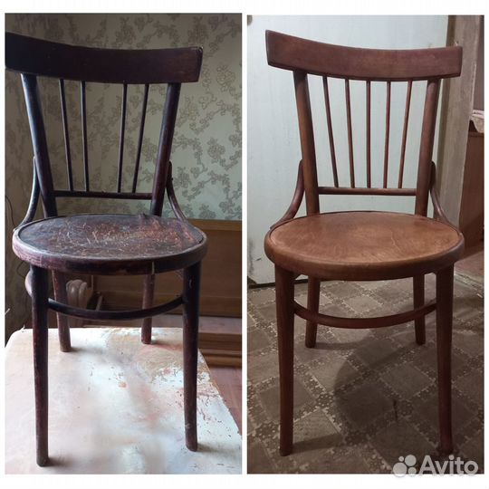Реставрация антикварной деревянной мебели, стульев