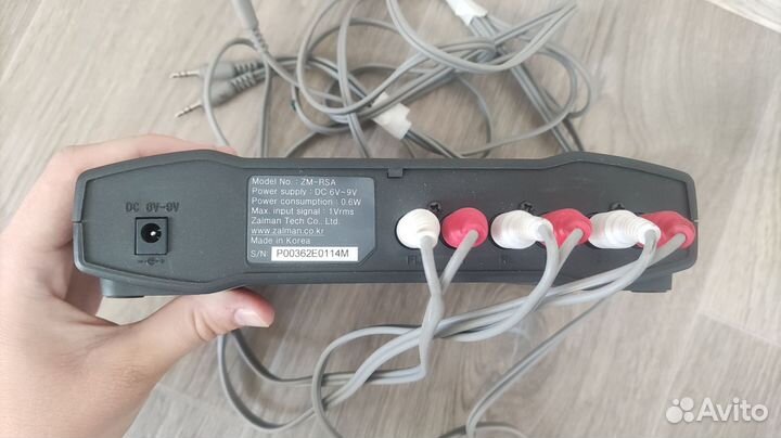 Усилитель для наушников Zalman ZM-RSA 5.1