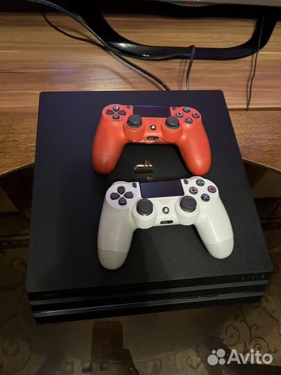 Sony playstation PS4 pro с играми